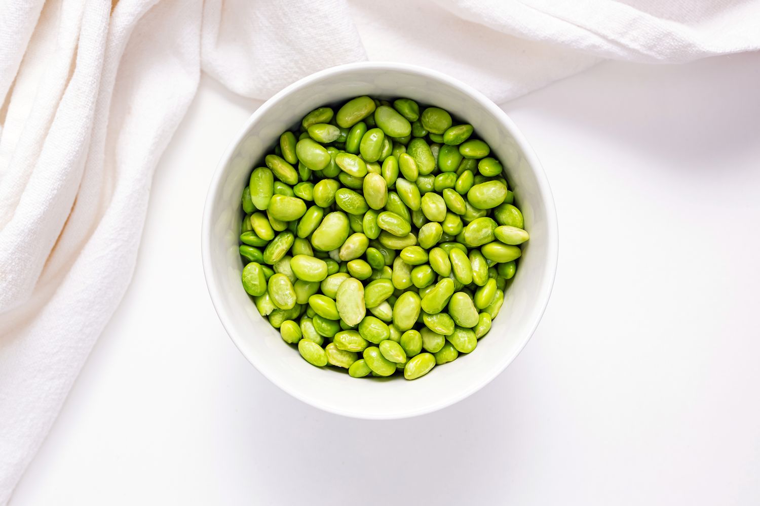 cooked, shelled edamame