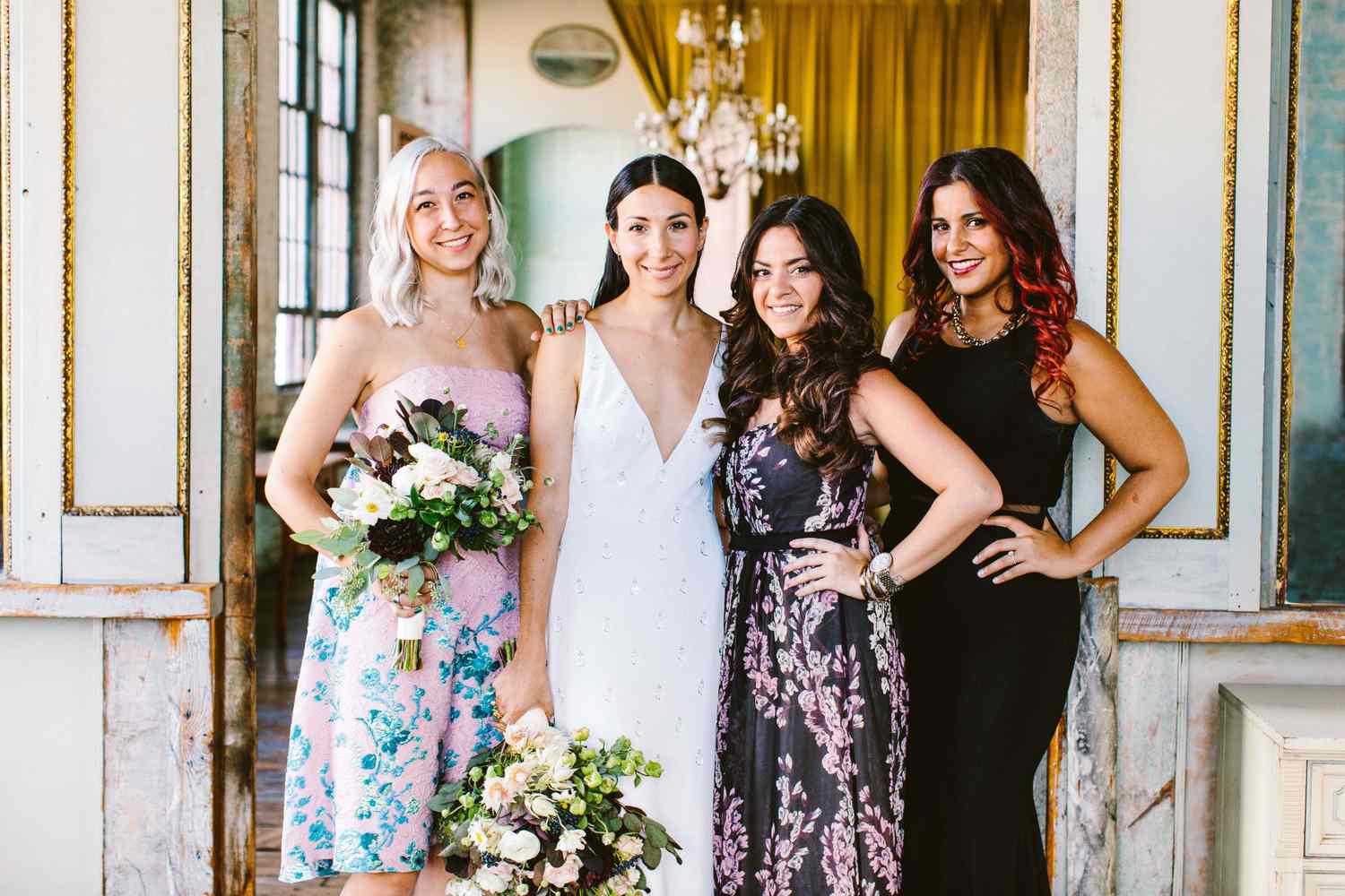 mismatched bridesmaid dresses