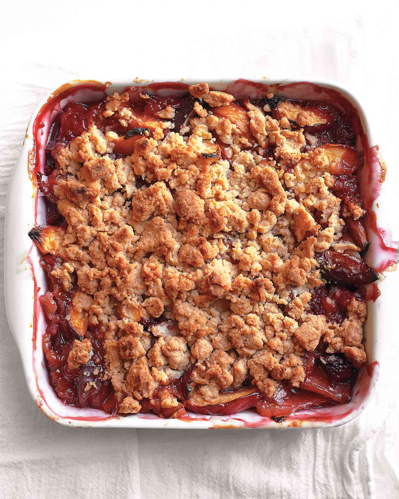Peach Crumble