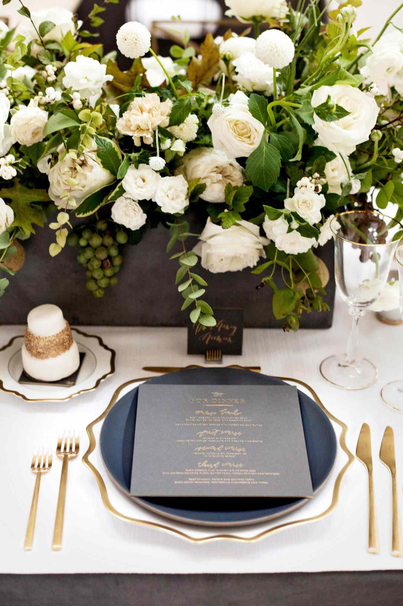 jess todd wedding seattle placesetting