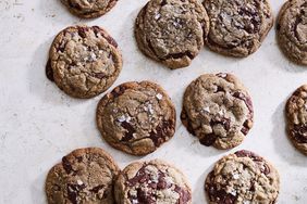 sea salt buckwheat chocolate chip cookies