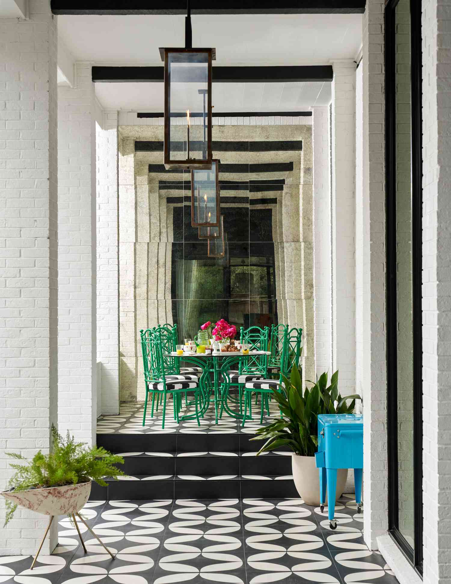 Colorful Back Porch Ideas