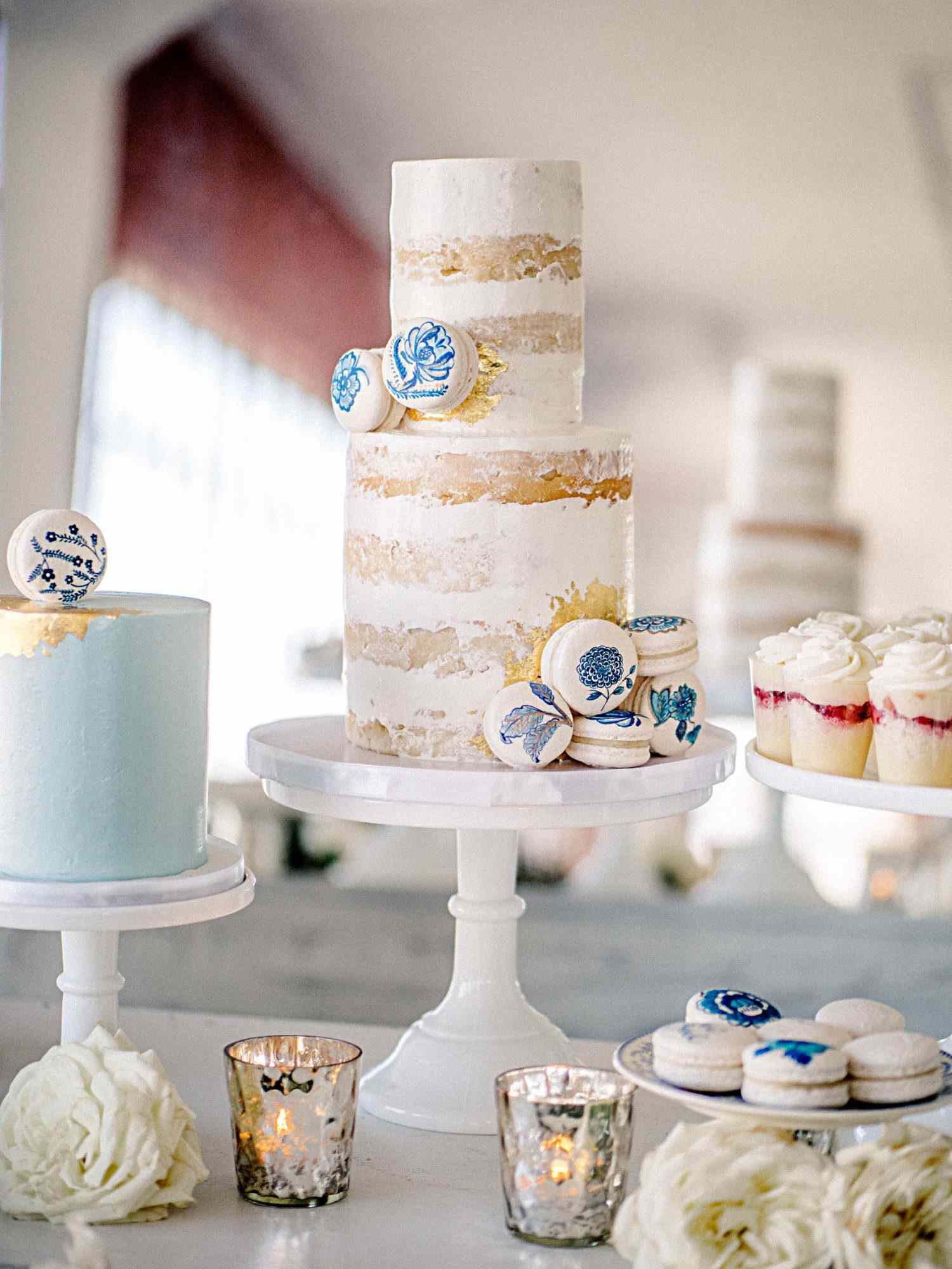 hannah steve wedding california cake