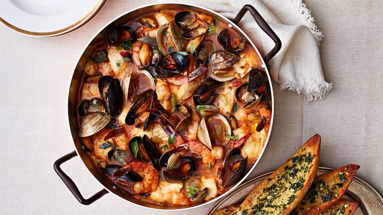 saffron-and-orange-scented seafood stew