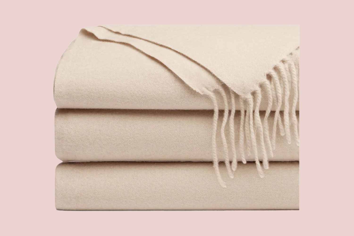 Cozy Earth cashmere throw