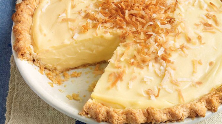 coconut custard pie