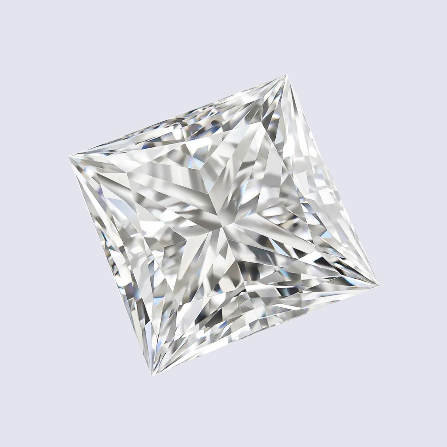 Finest Lab-Grown Loose 1ct. Princess Cut Diamond