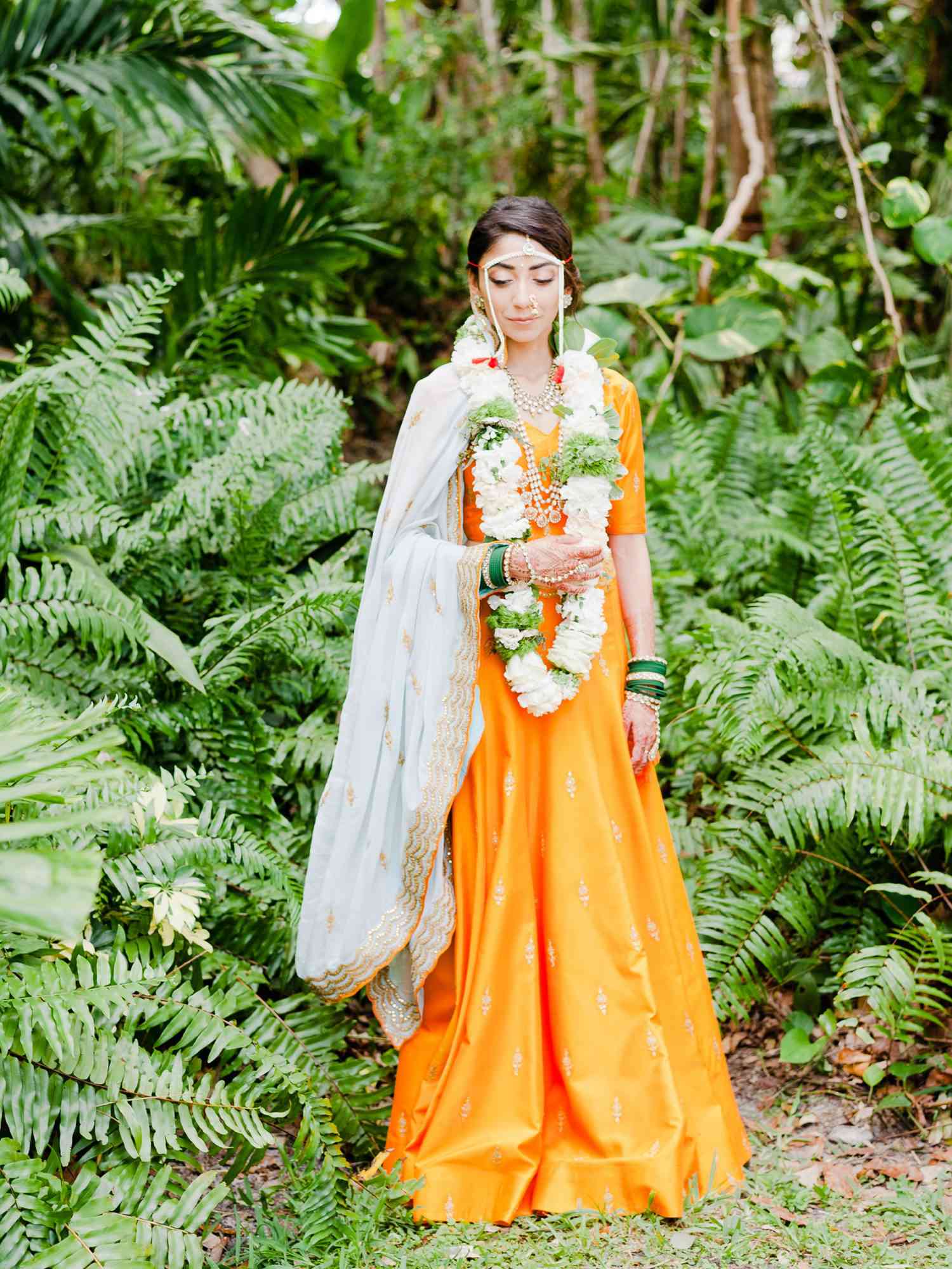 anuja nikhil wedding bride