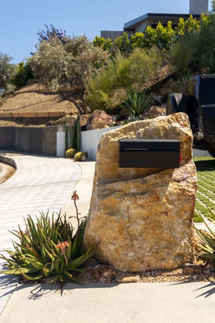 Succulents with mailbox