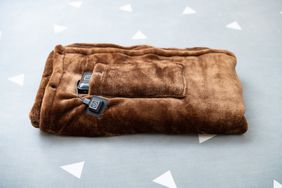 folded electric blanket