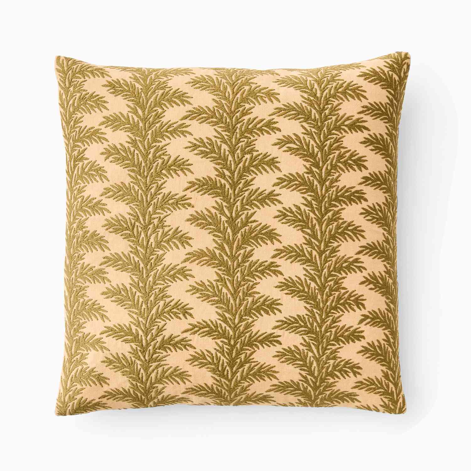 foliage stripe pillow cover from west elm 