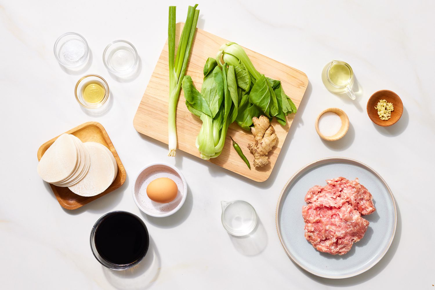 Pot Sticker Dumplings Ingredients
