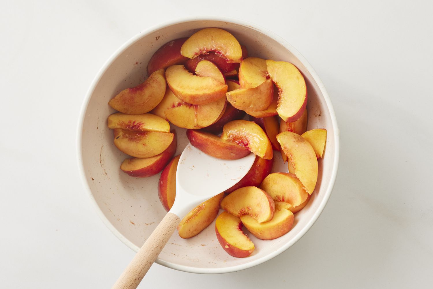 Caramelized Skillet Peaches