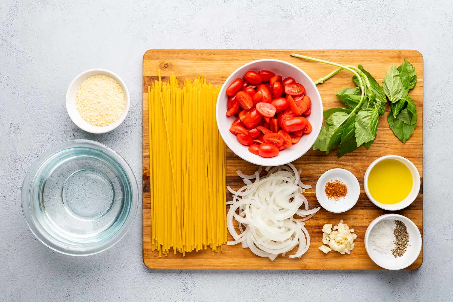 One-Pan Pasta - ingredients