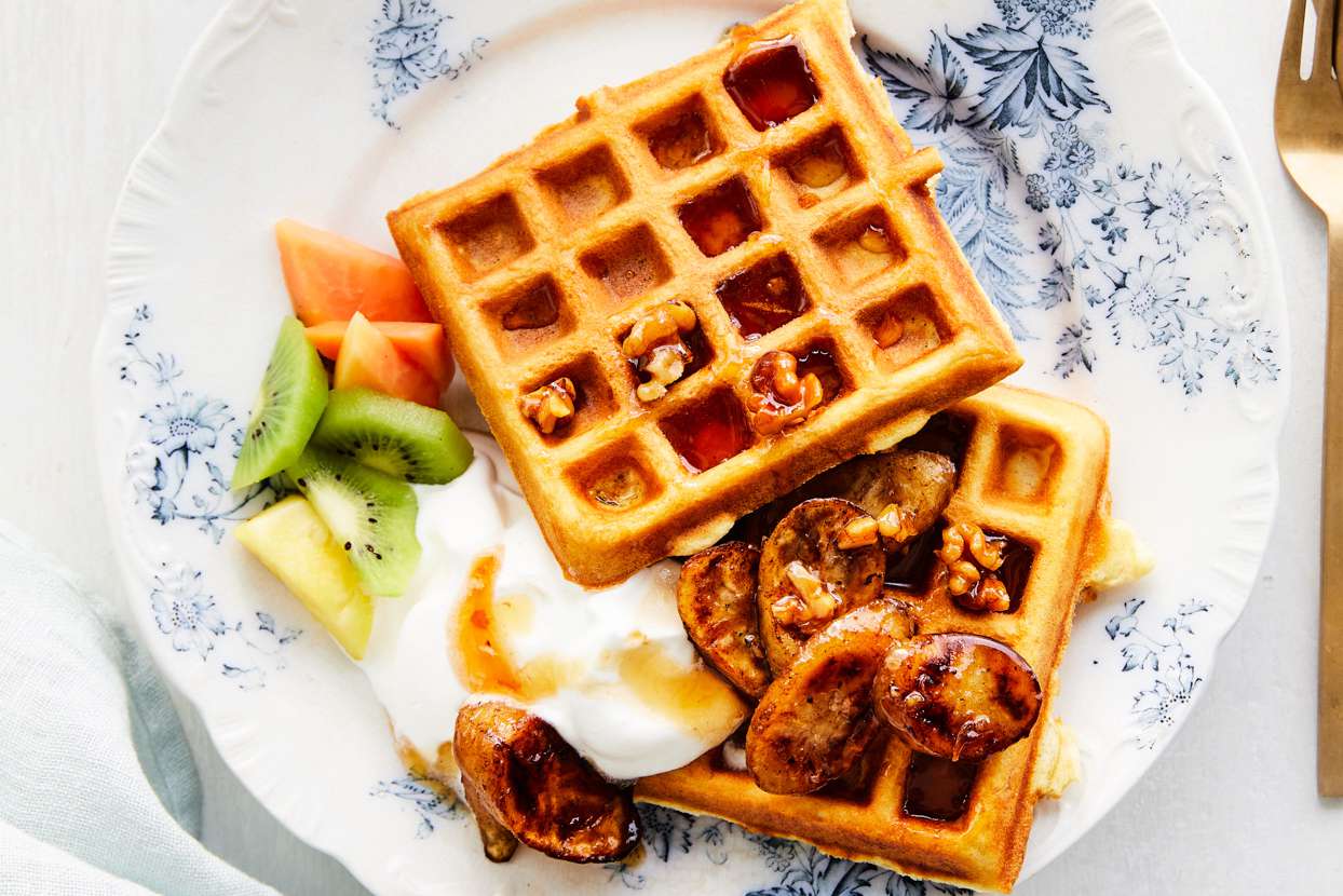 One-Bowl Buttermilk Waffles