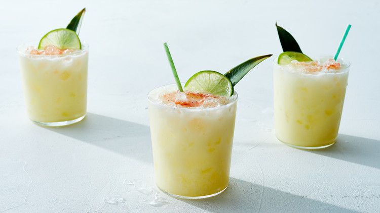shaken pina coladas