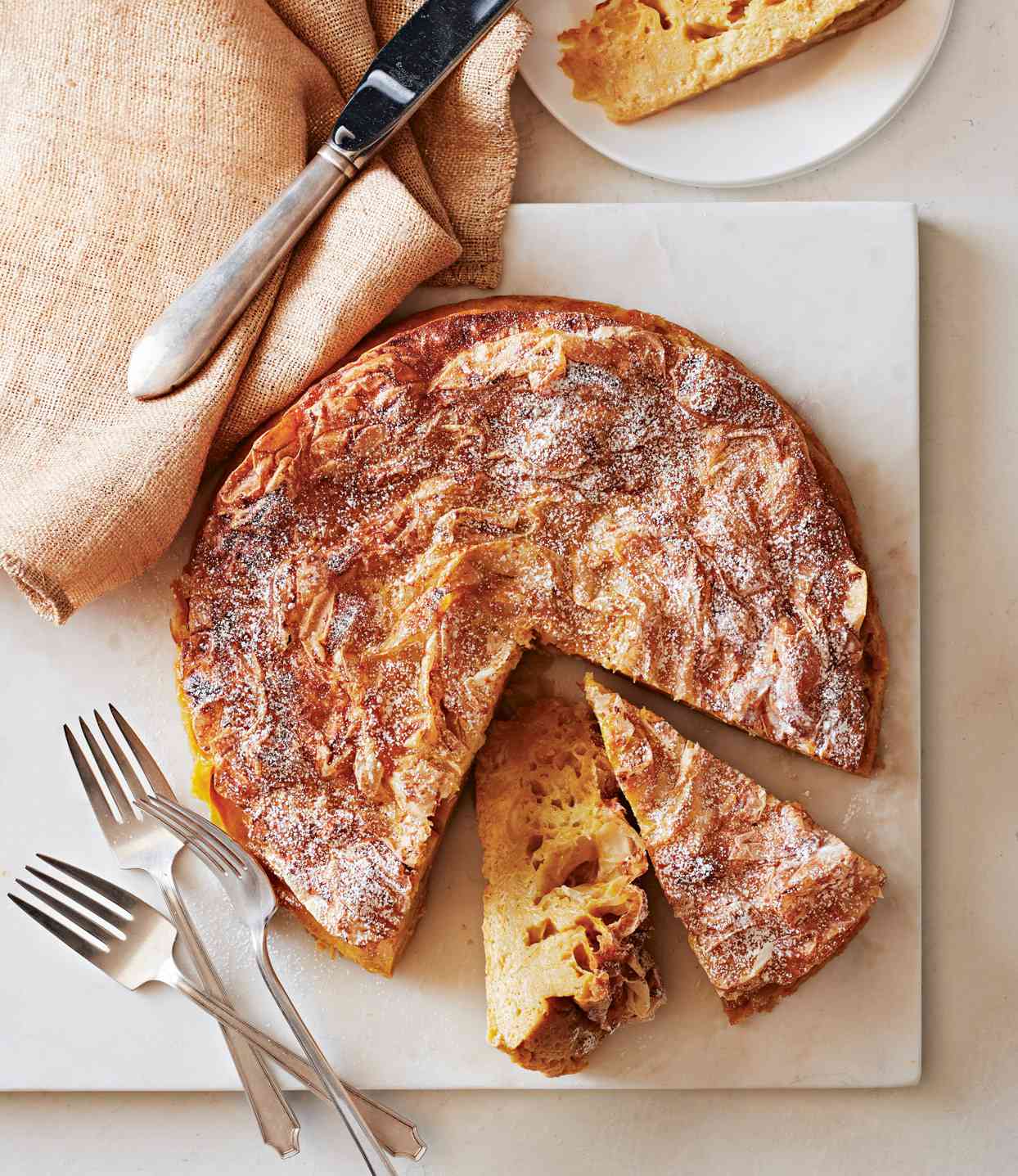 Ruffled Pumpkin Milk Pie