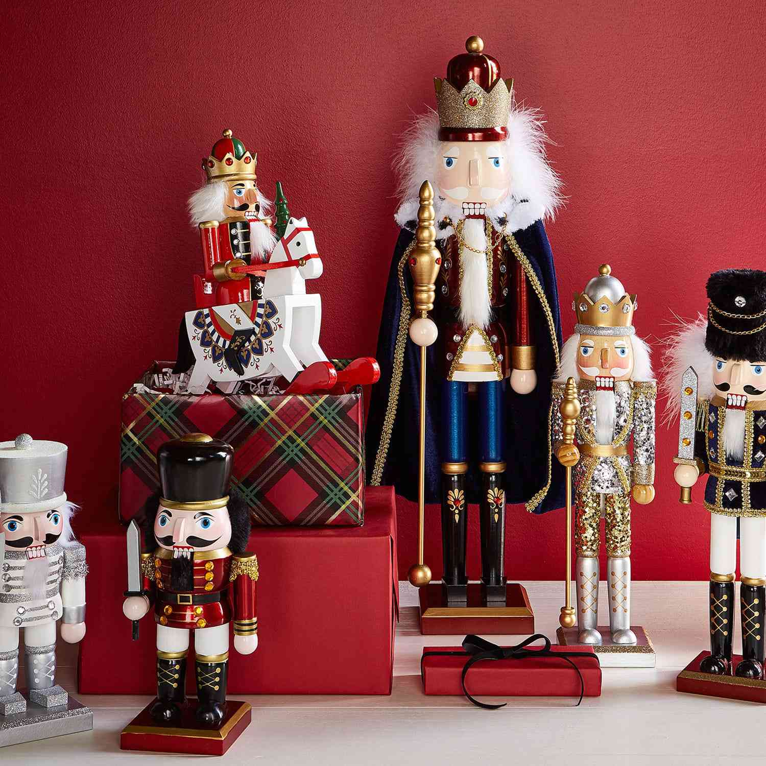 group of nutcrackers