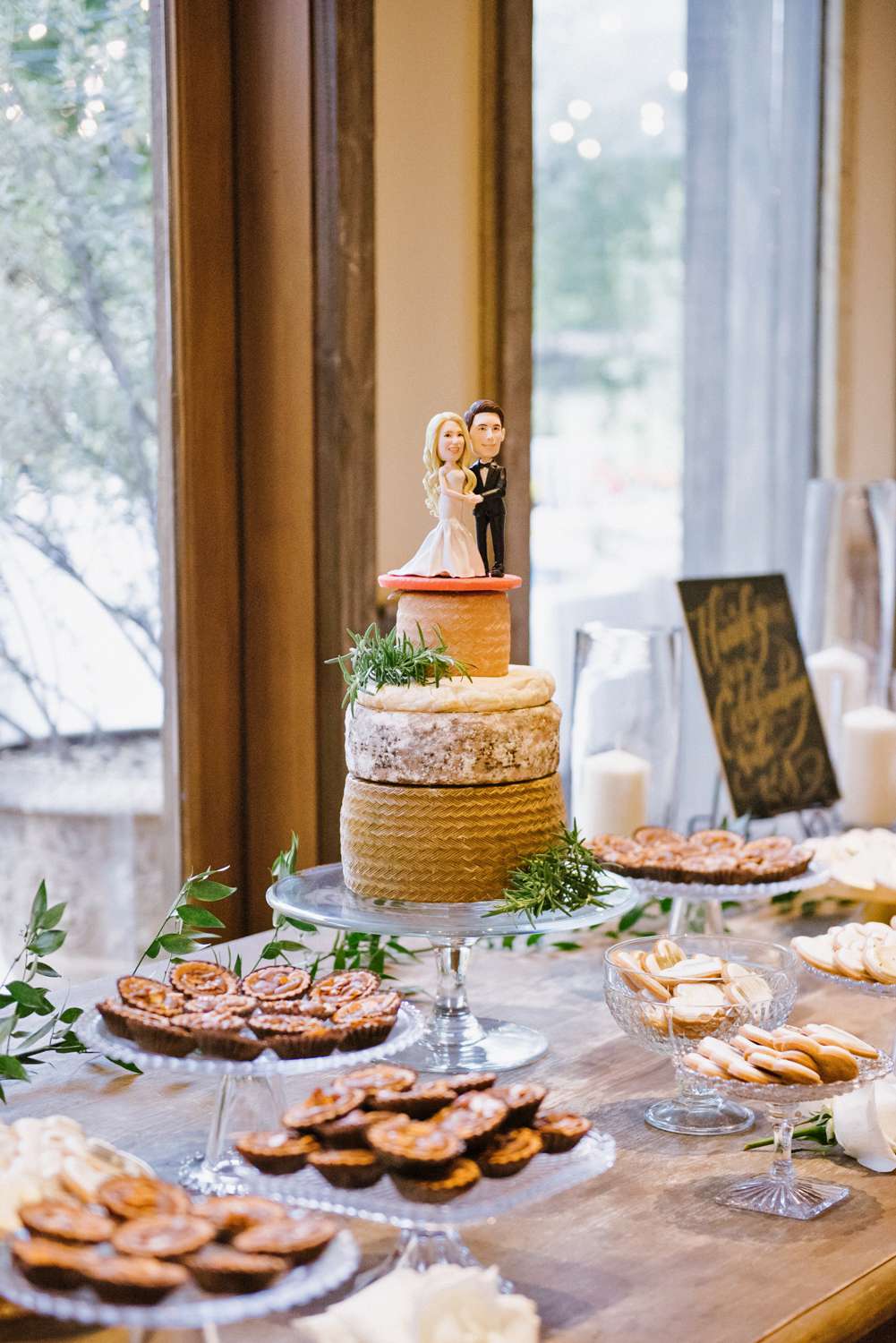 shannon jon wedding cheese desserts