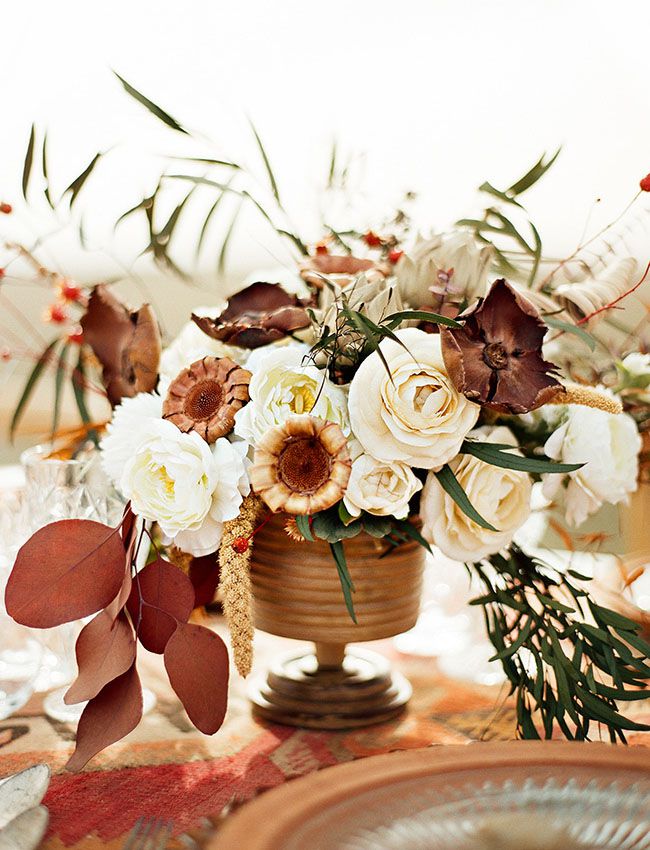 Dried Flower Centerpiece