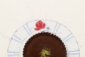 Milk Chocolate-Pistachio Tart