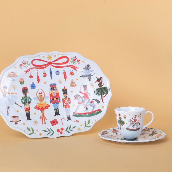 sunny and ted nutcracker platter