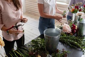 Flower arranging class