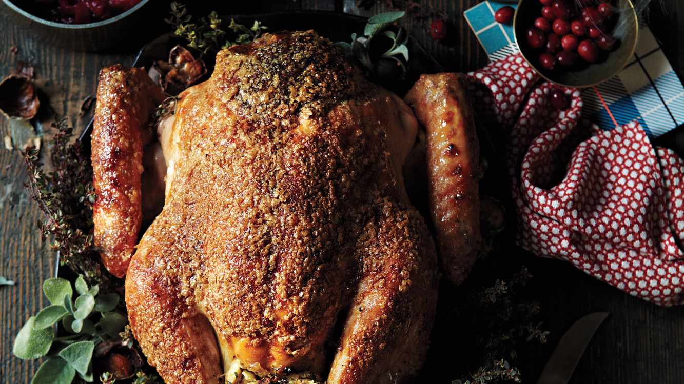 Maple-Glazed Turkey with Gravy