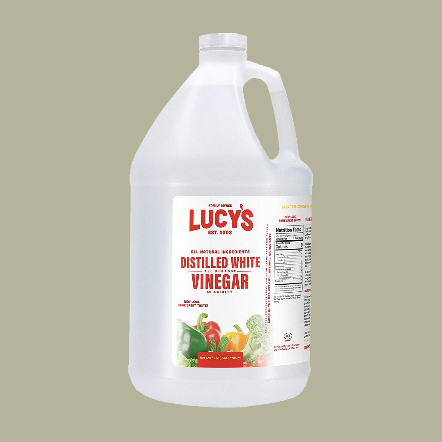 Lucy's Family Owned Natural Distilled White Vinegar