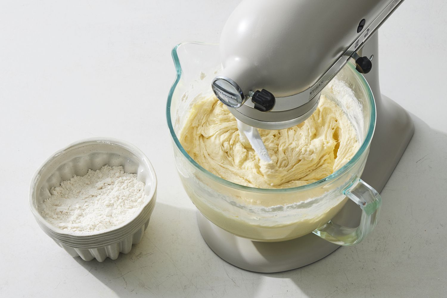 Overhead view of ingredients