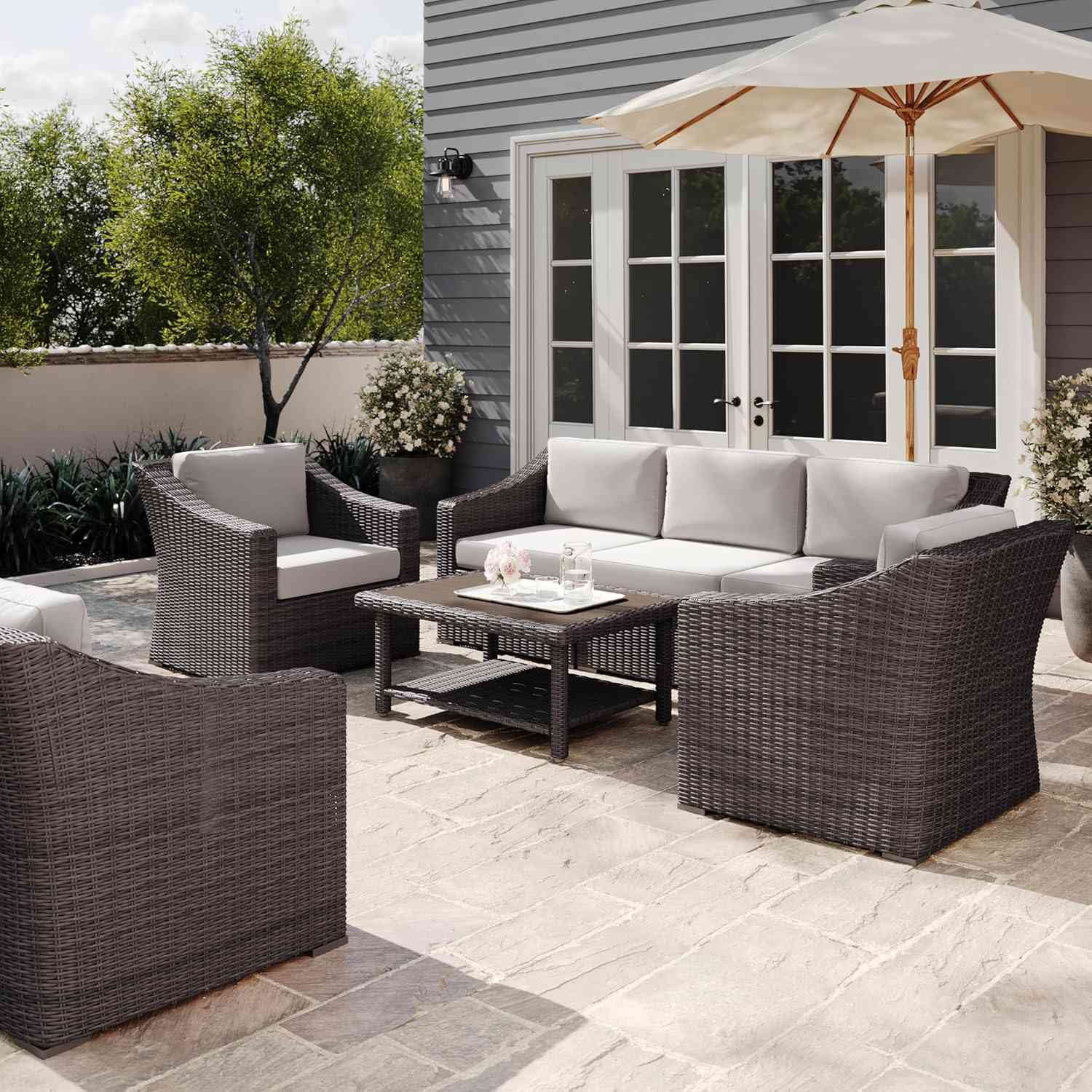 Patio conversation set