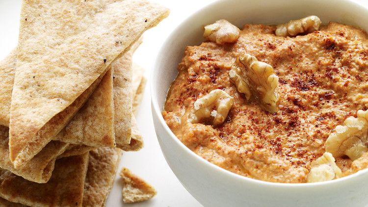 red pepper walnut dip