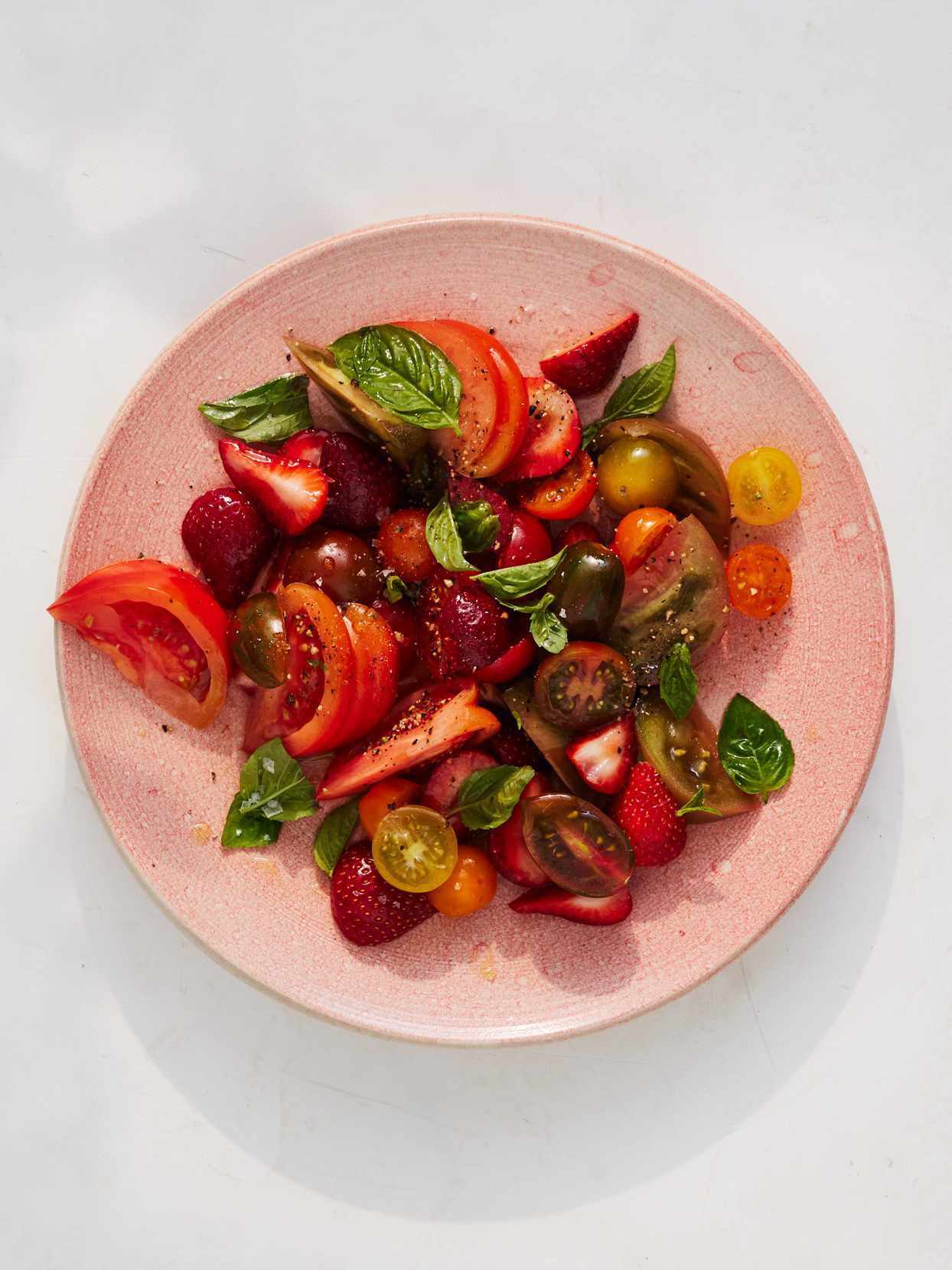 Tomato and Strawberry Salad