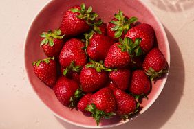 Bowl of strawberries