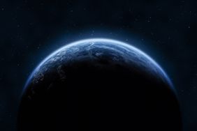 Rendering of a planet 