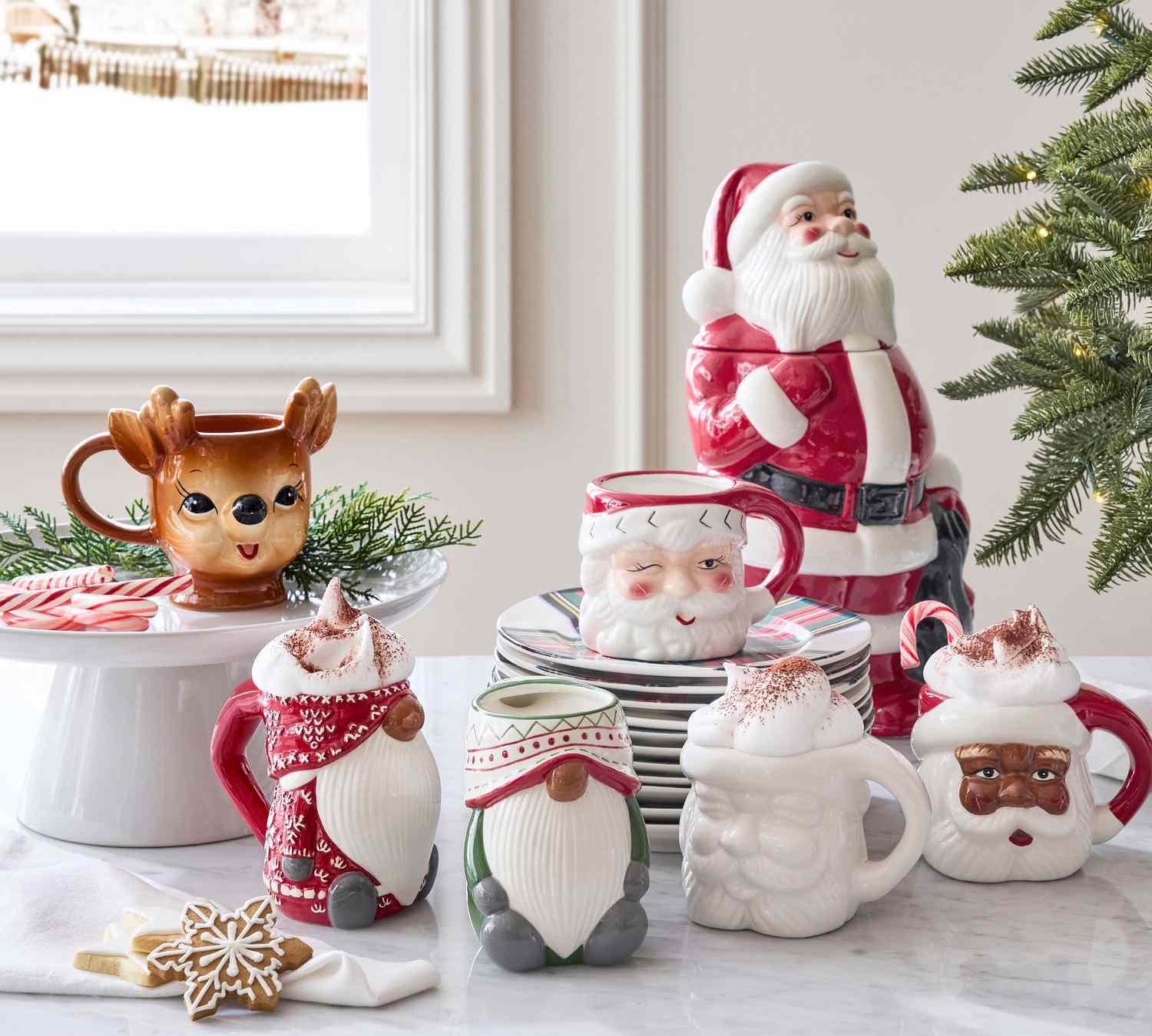 Holiday mugs
