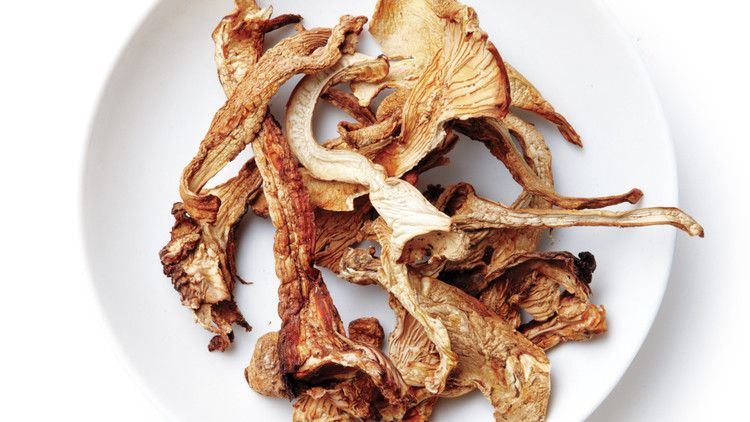 oven dried mushrooms