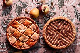 Decorative Stencil Pie Crust