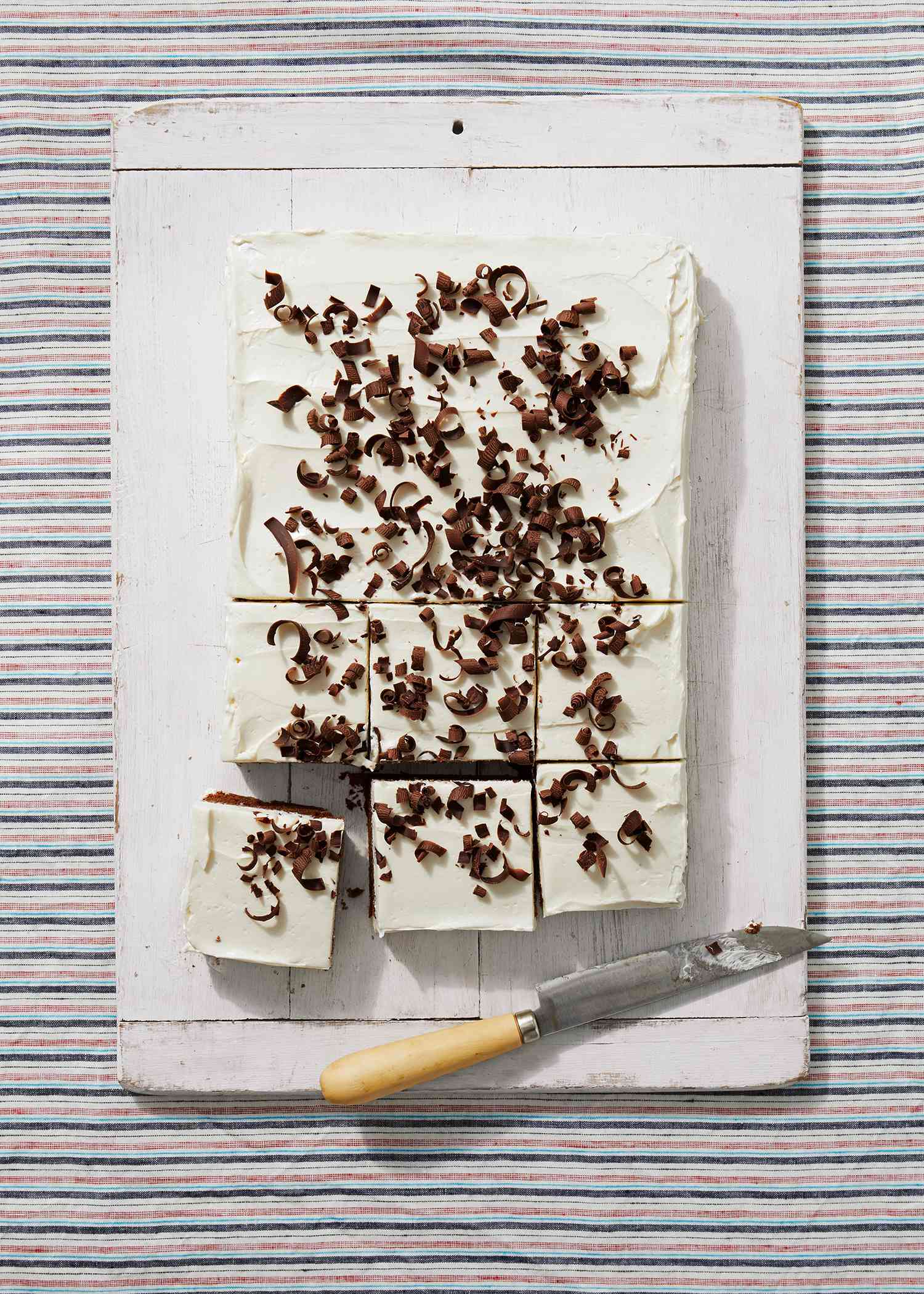 chocolate cake with vanilla buttercream