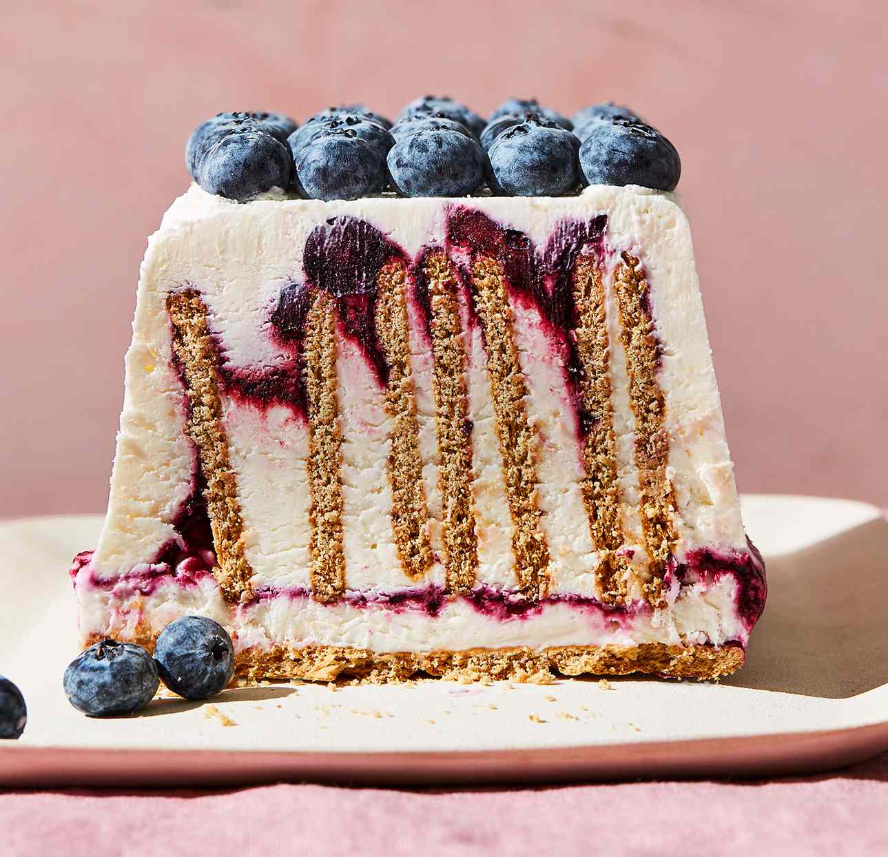 Blueberry-cheesecake Icebox Cake