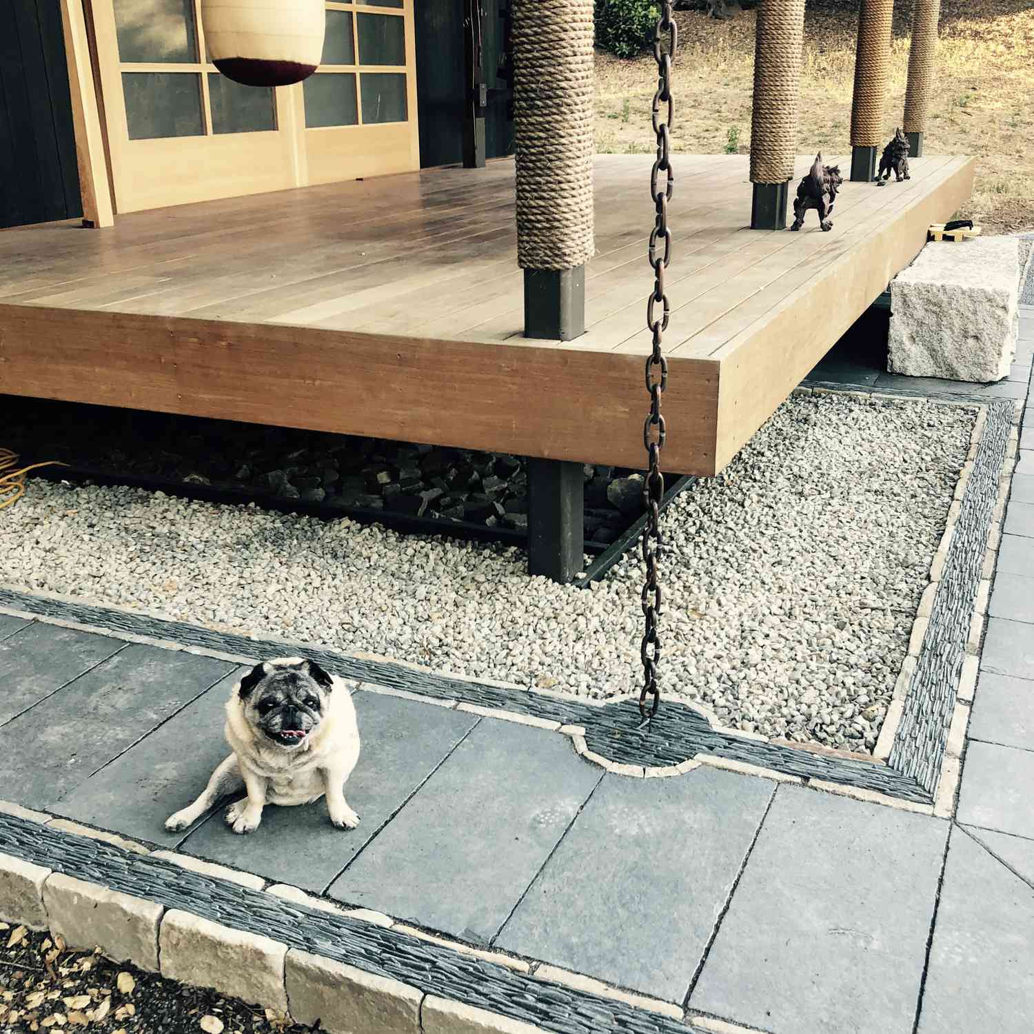 Dojo tea house hardscaping