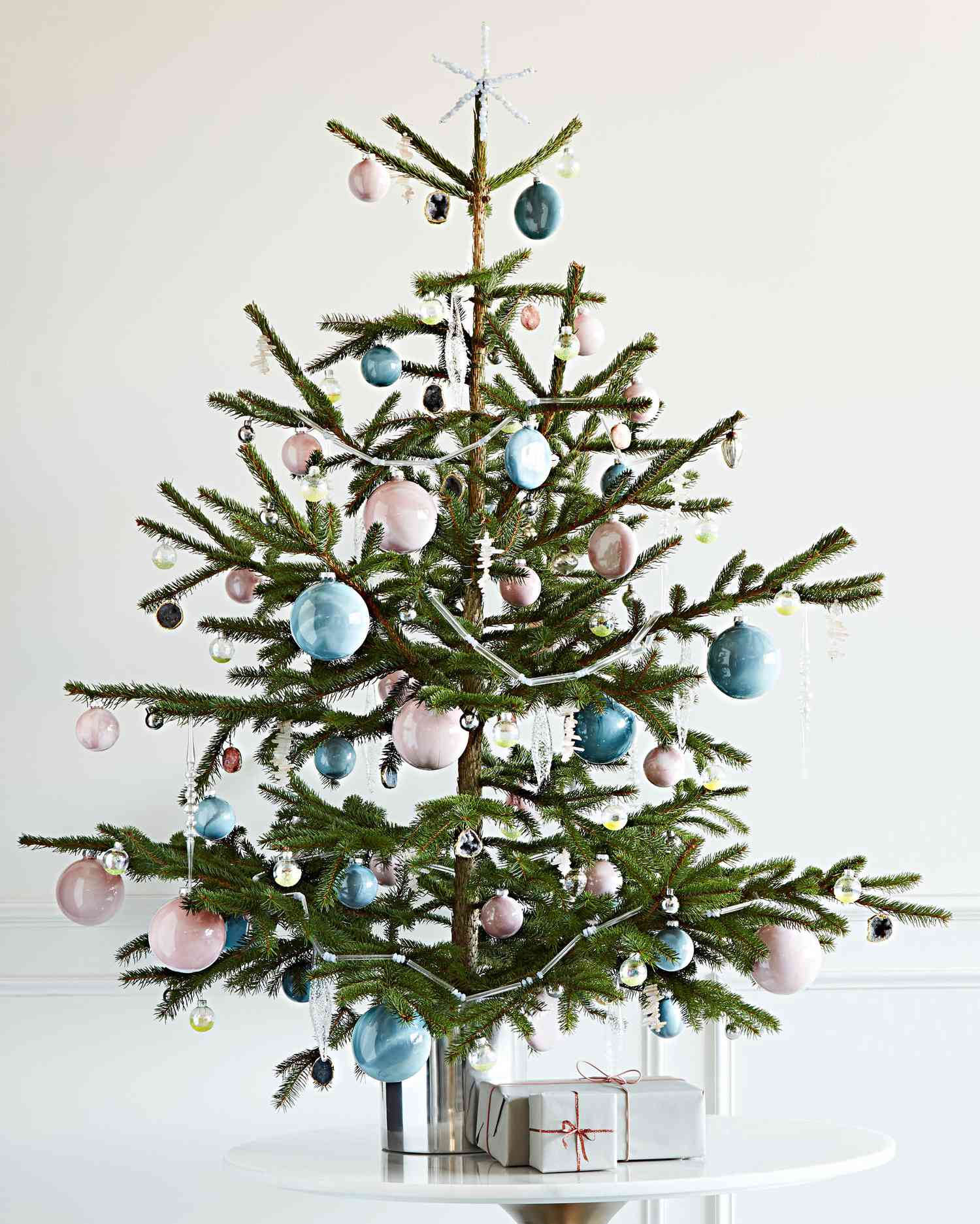 crystal-inspired Christmas tree