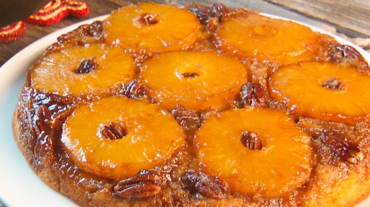 good old fashioned pineapple upside down cake