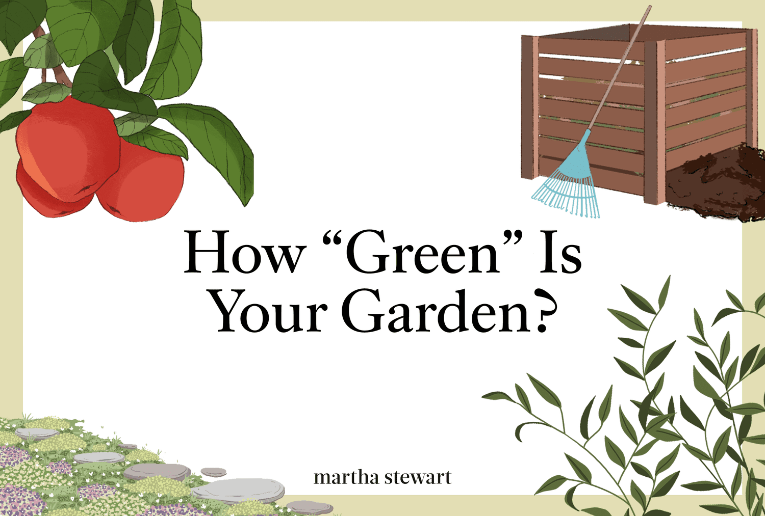 How "Green" Is Your Garden? Quiz