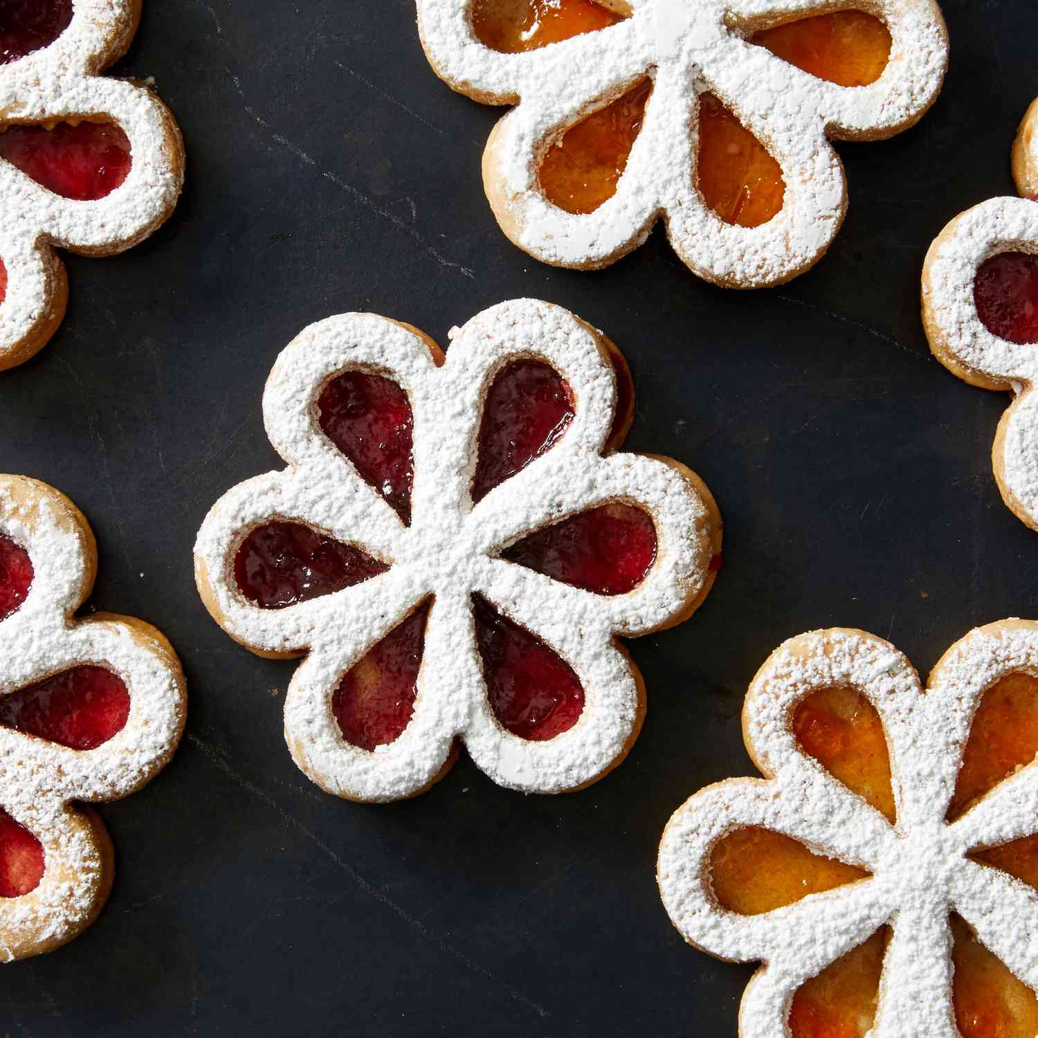 linzer cookies