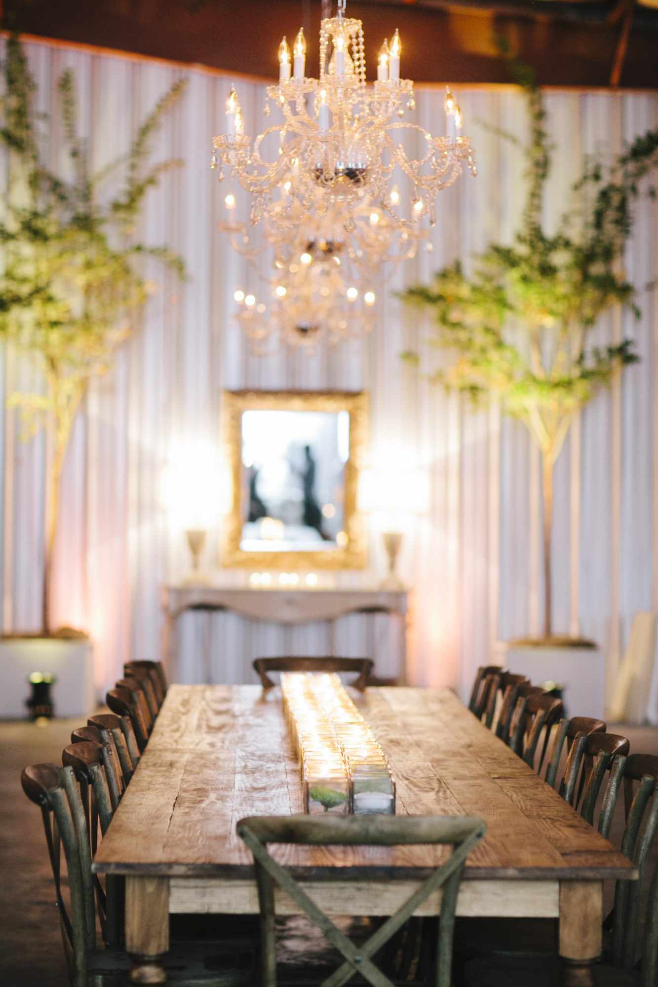 candle wedding centerpieces
