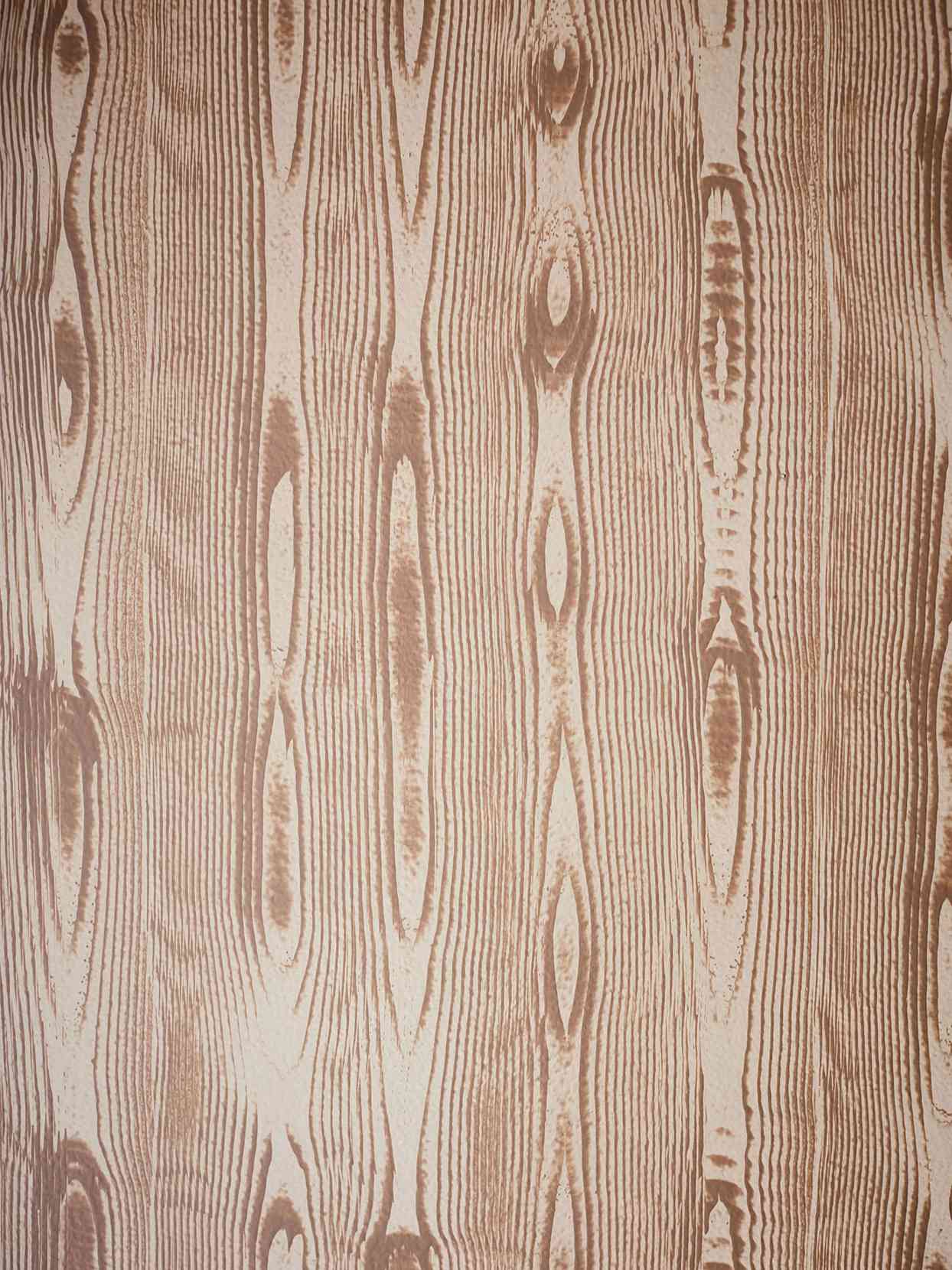 faux bois finished wall