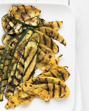grilled zucchini and summer squash