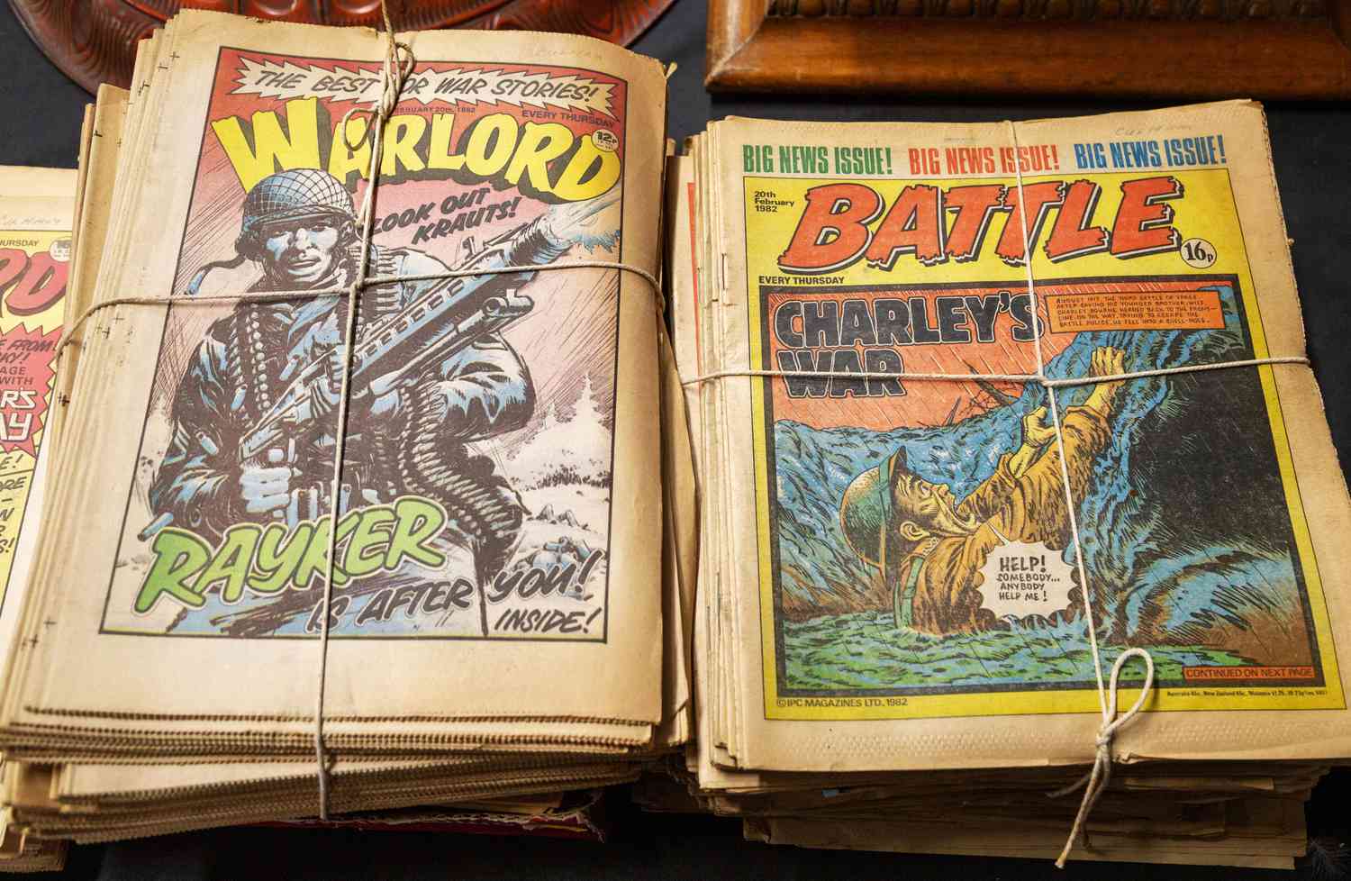 Vintage comic books