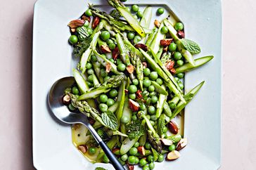 pea and asparagus salad